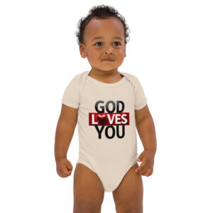 Organic cotton baby bodysuit